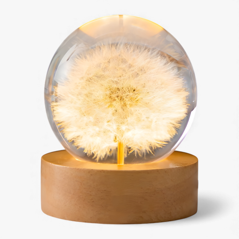 Aurellia Blomsterkugle Lampe – Drømmende og varm atmosfære