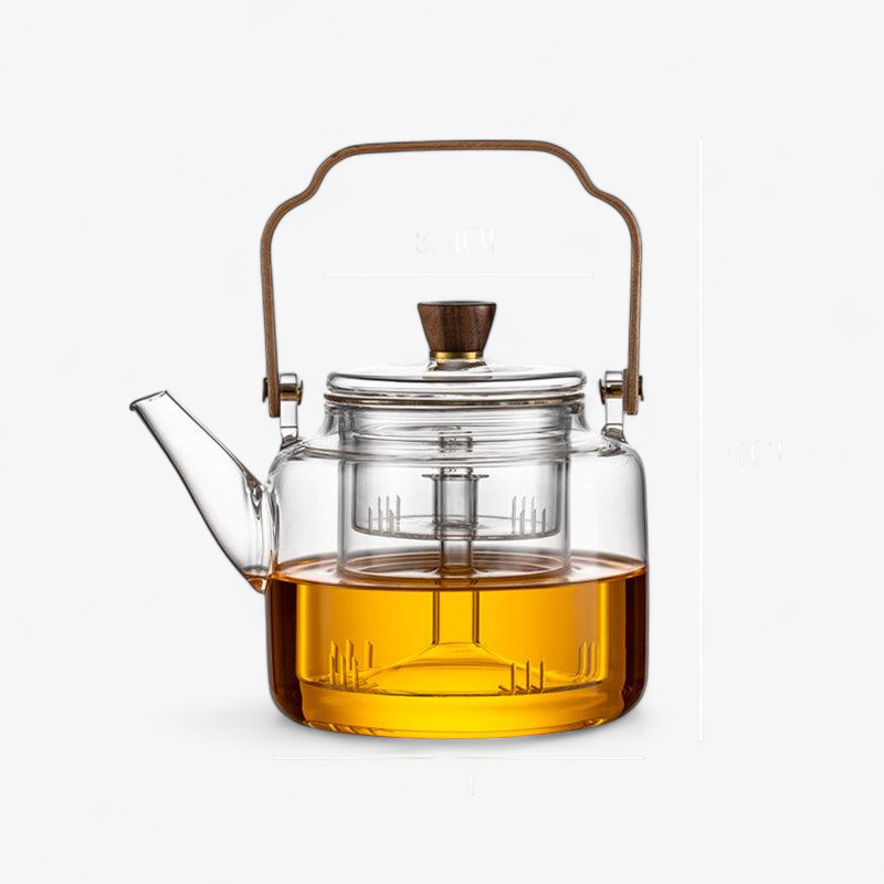 ClarityBrew Glas­tekande – Naturlig og harmonisk tebrygningsro