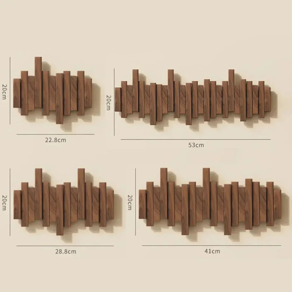 Træflux Vægknagerække – Organisk og funktionelt design